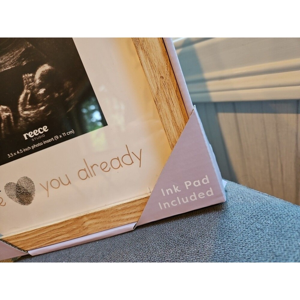 Keepsake Sonogram Print Frame. Inkpad Included. Brand New - Picture 2 of 5